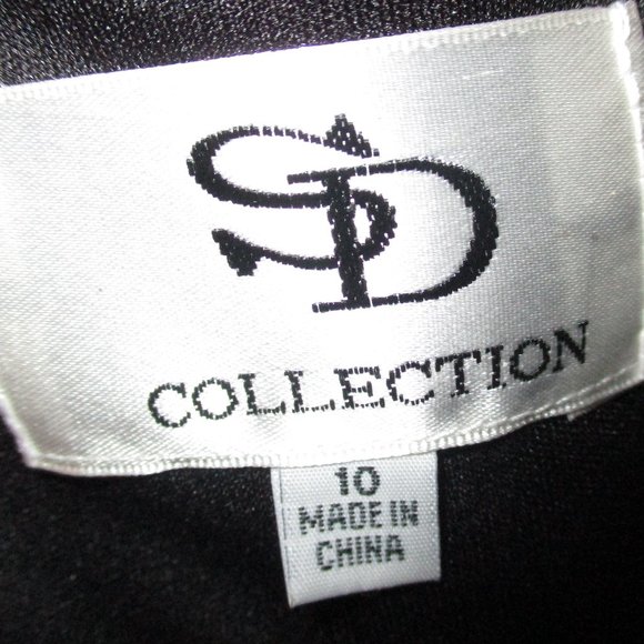 S D Collection Satin Dress - Picture 10 of 14